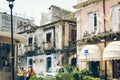 Syracuse, Sicily, Italy Ã¢â¬â august 12, 2018: people walk on historical street of the city, travel to Italy